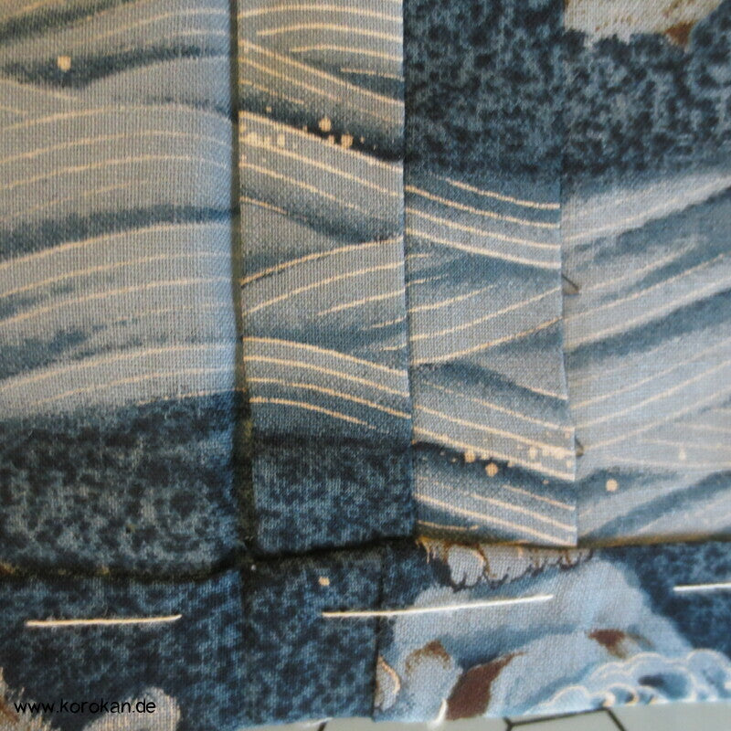junge Tiger am Meer Wollmuslin, Juban Kimono
