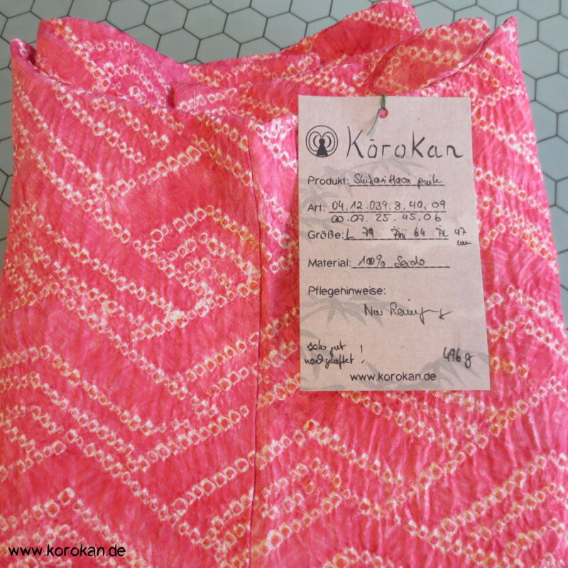Wellen und Zacken Full Shibori Haori