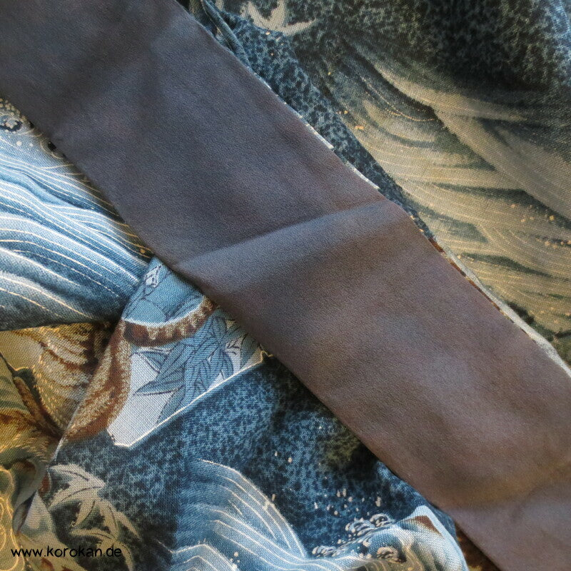 junge Tiger am Meer Wollmuslin, Juban Kimono