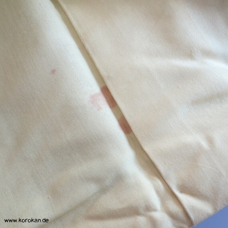 Meisen Komon Kimono mit riesigen Kiefernnadeln, antik
