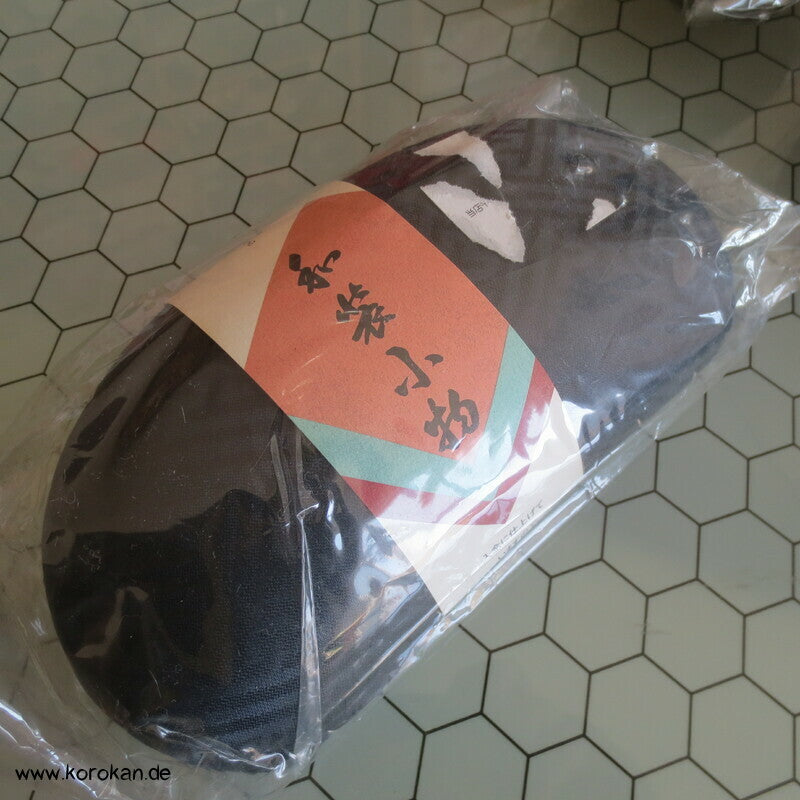 Schwarzes Makura Obi Kissen