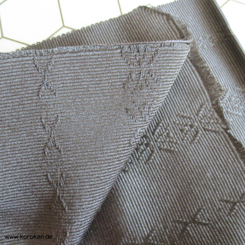 Datejime Kimono Bindeband - schwarz Hakata Rips