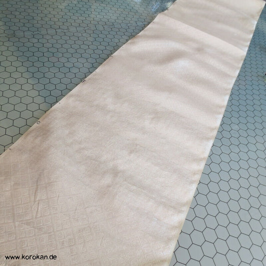 gold natur Seidenbrokat Musterpanel für Rückseiten