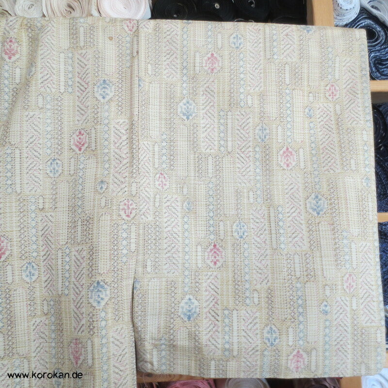 Seide/ Wolle Kasuri Hitoe Kimono