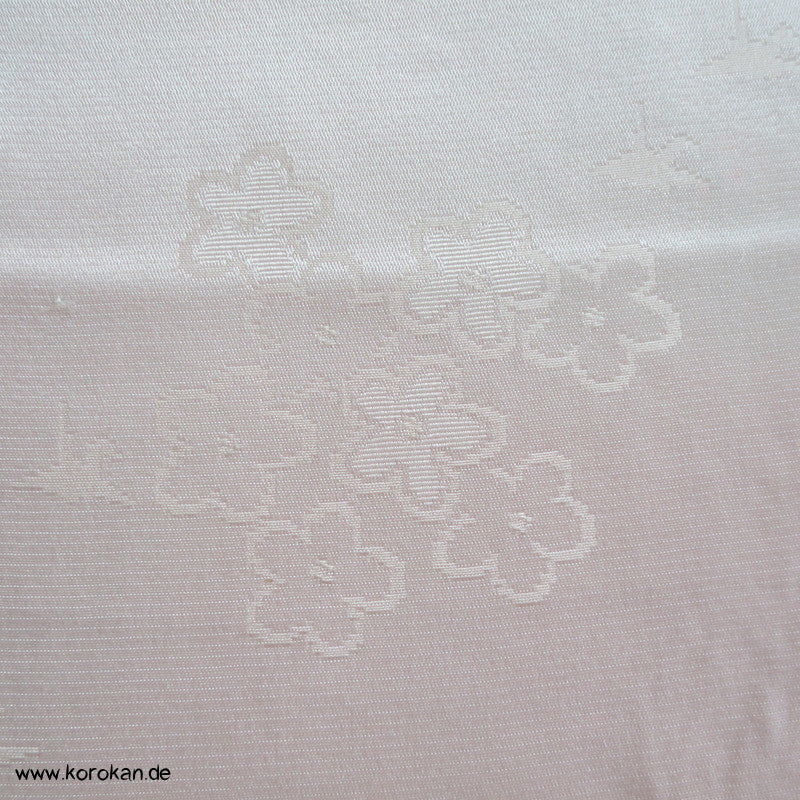 Kraniche mit Shibori Juban Futterseide
