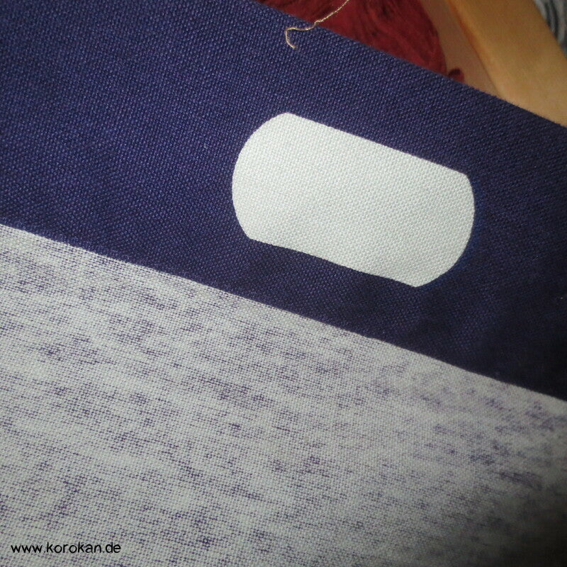 Happi Arbeitsjacke mit Tachibana und Tomoe Motiv
