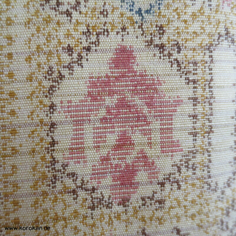 Seide/ Wolle Kasuri Hitoe Kimono