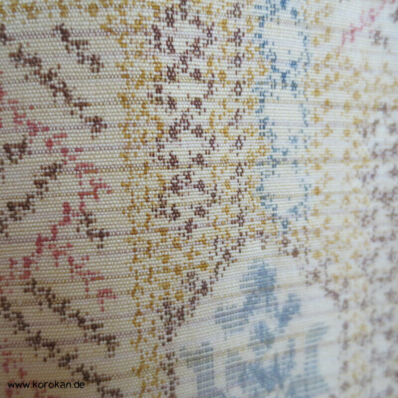 Seide/ Wolle Kasuri Hitoe Kimono