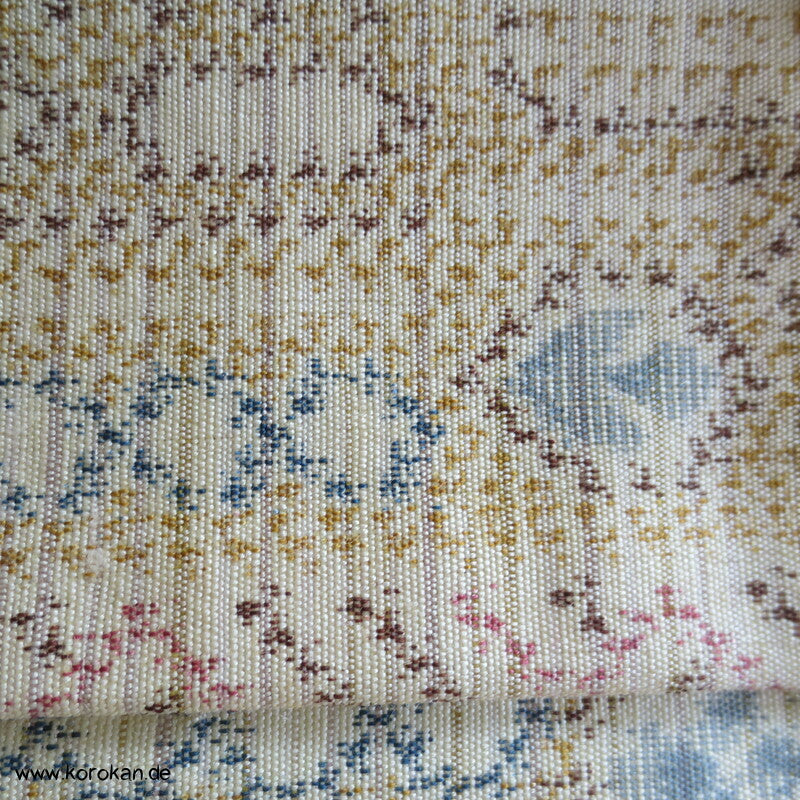 Seide/ Wolle Kasuri Hitoe Kimono