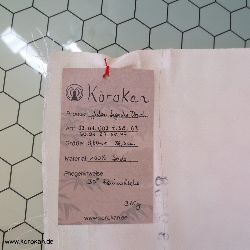 Segaiha Druck Juban Kimono Futterseide