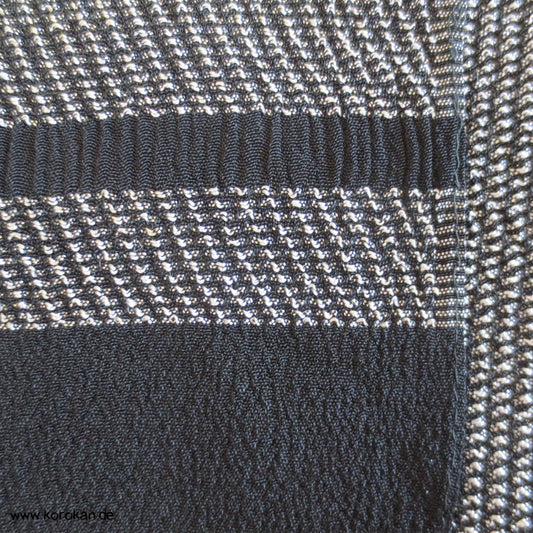 Shibori Imitation Heko Obi - Crepe