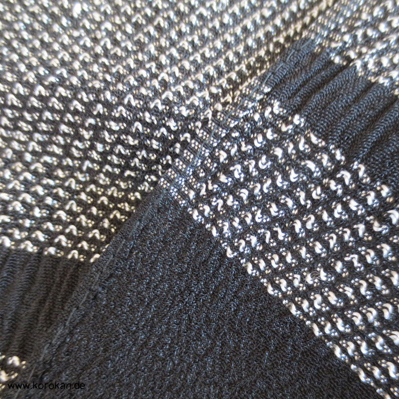 Shibori Imitation Heko Obi - Crepe