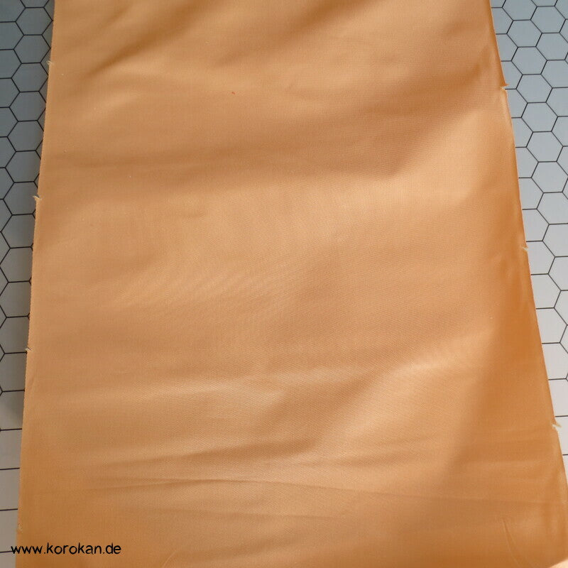 uni blass sonnengelb Obi Futter Seiden Rips, fest und steif