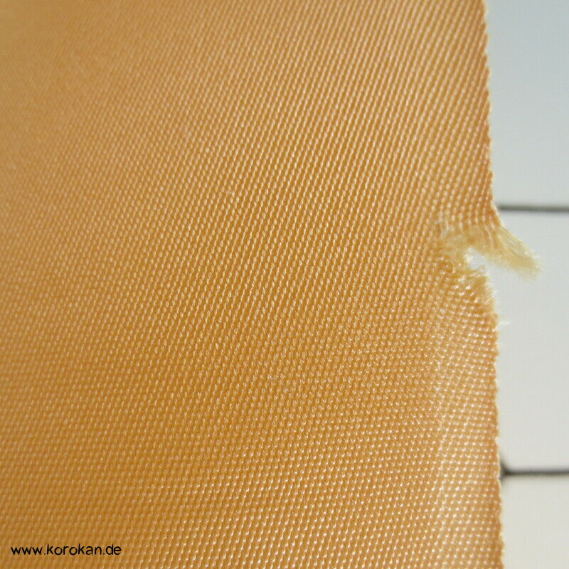 uni blass sonnengelb Obi Futter Seiden Rips, fest und steif