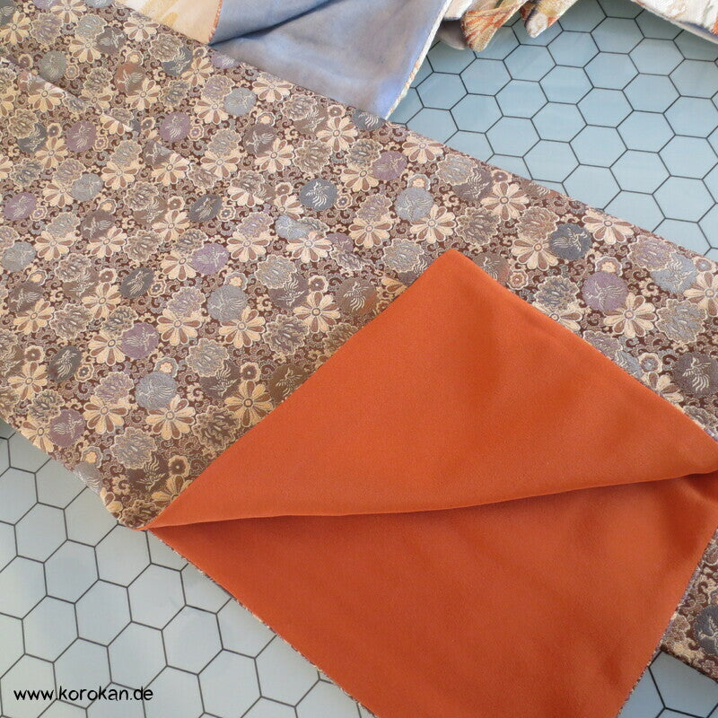 Seiden Brokat Schwerthülle für japanisches Katana oder Wakizashi Kurzschwert