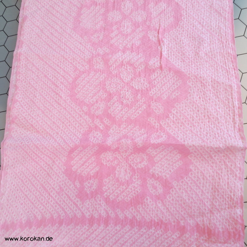 Shibori ausgebügelte Blüten Obiage
