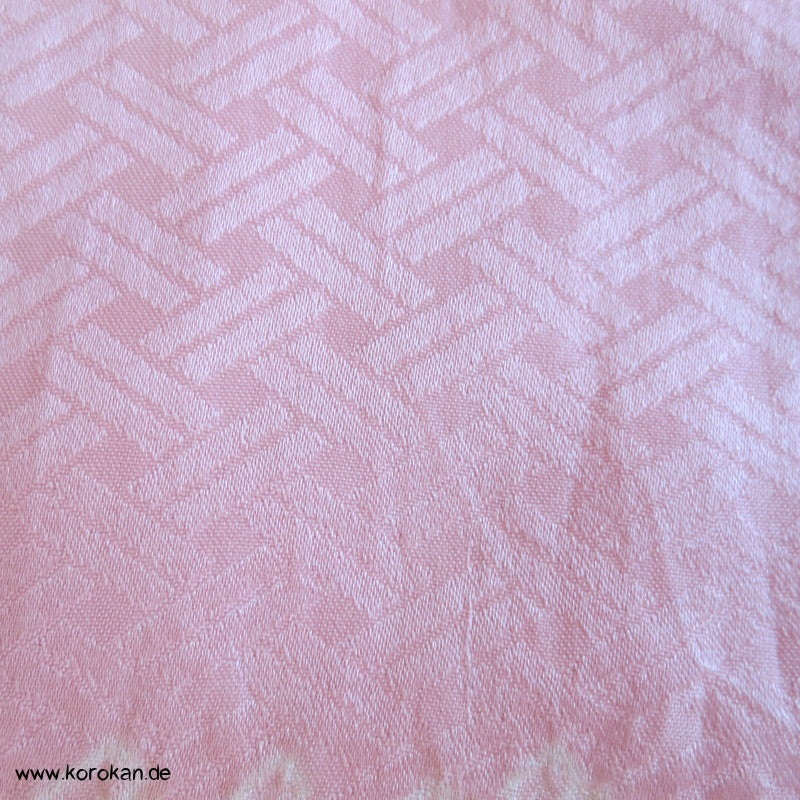 Shibori ausgebügelte Blüten Obiage