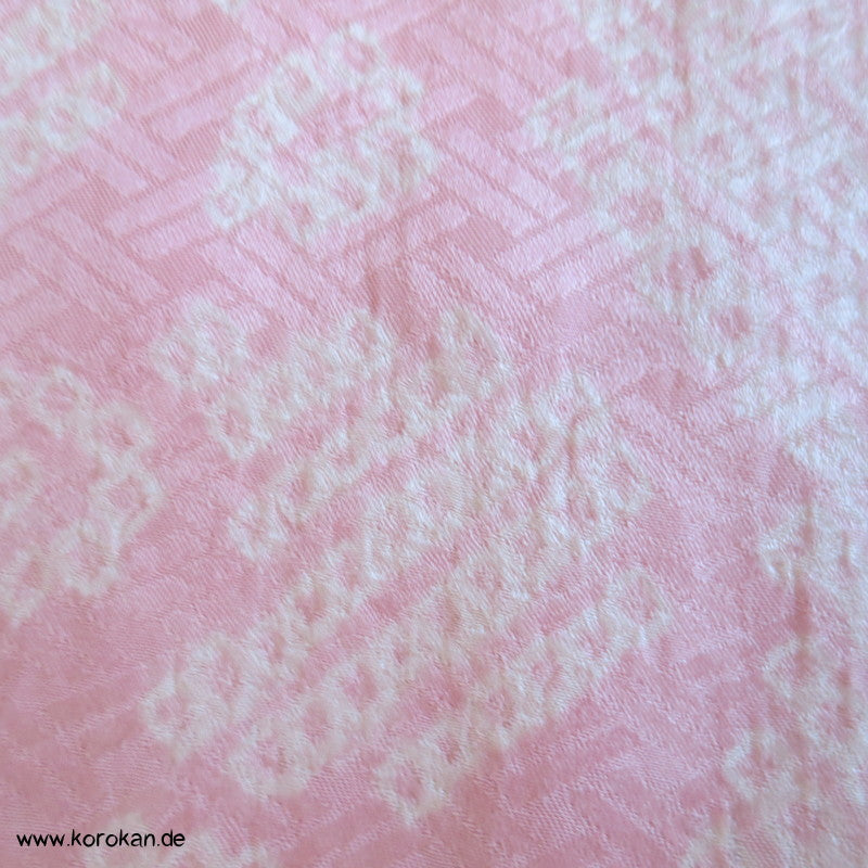 Shibori ausgebügelte Blüten Obiage