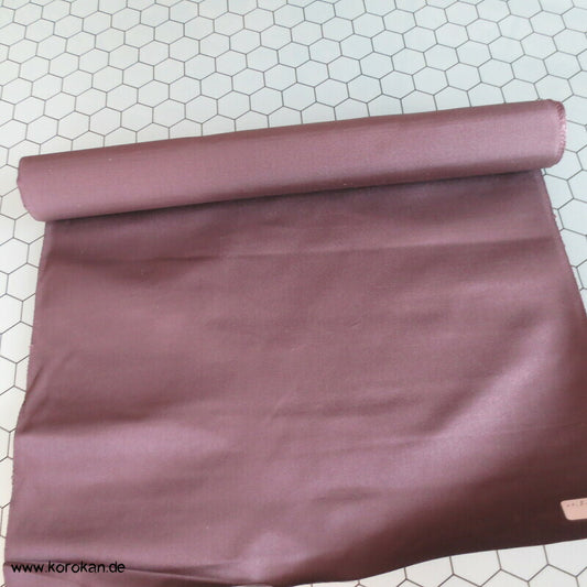 blass aubergine Obi Futter Seiden Rips, fest und steif