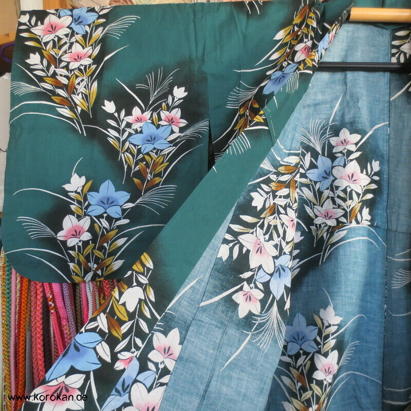 Bellflower Yukata Baumwoll Kimono
