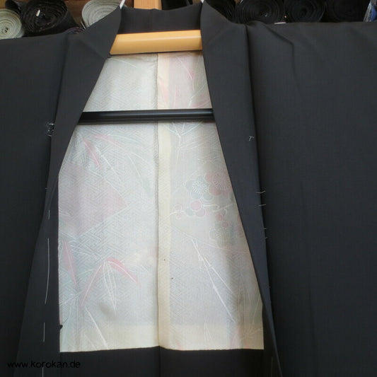 buntes Bambusgitter Haori Kimono Jacke