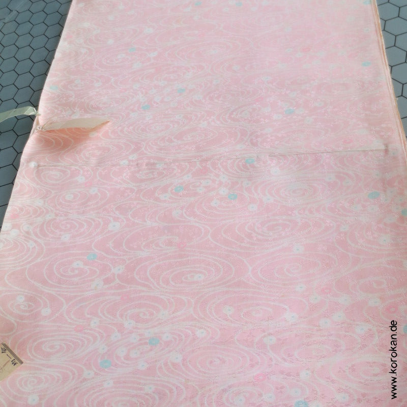 kleine Blüten Seidendamast Tanmono für Haori / Kimono