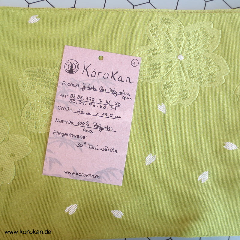 Jacquard Blumen Obi für Yukata