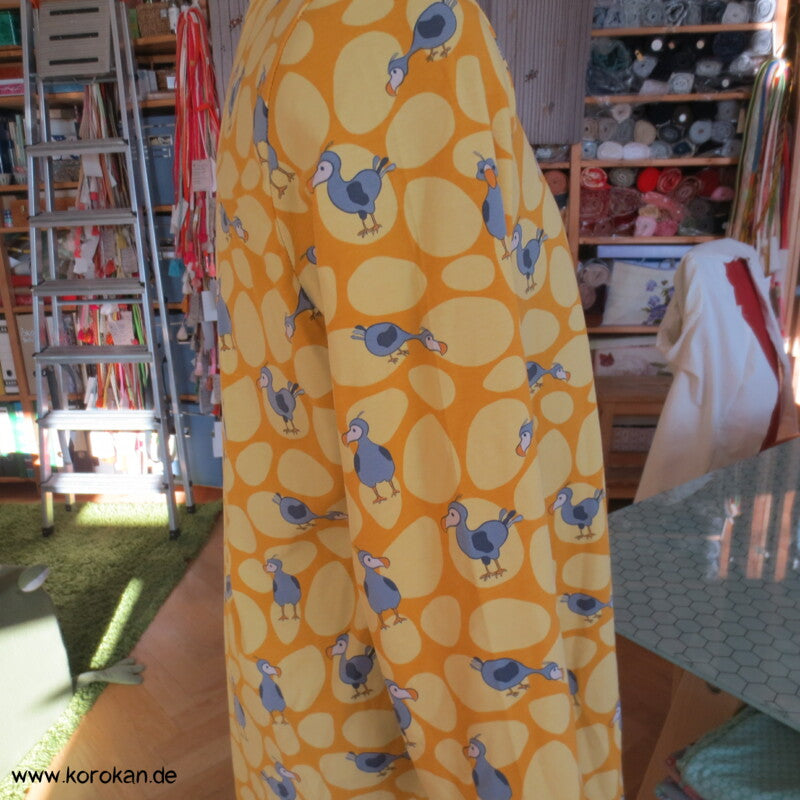 Baumwolljersey Dodo Langarm Shirt A Linie, Gr. L