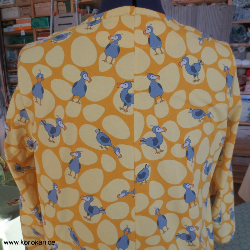 Baumwolljersey Dodo Langarm Shirt A Linie, Gr. L