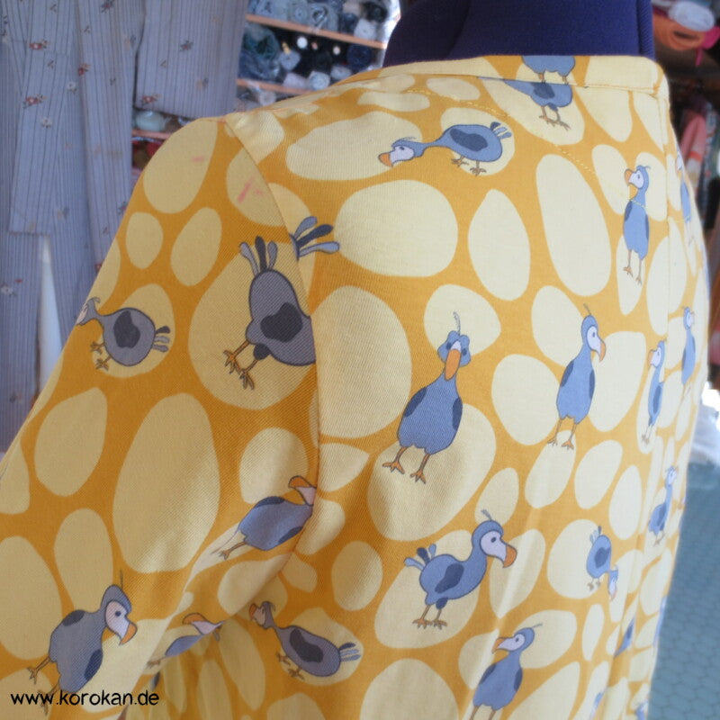 Baumwolljersey Dodo Langarm Shirt A Linie, Gr. L