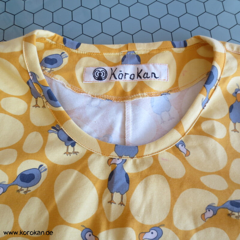 Baumwolljersey Dodo Langarm Shirt A Linie, Gr. L