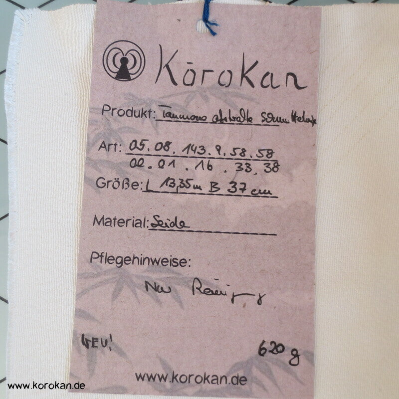 Schmetterlinge, Zweige Kimono Chirimen Crepe Seide, abstrakt