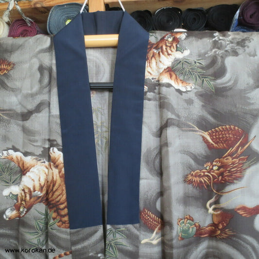 Tiger und Drache Juban Unterkimono, Wollmuslin