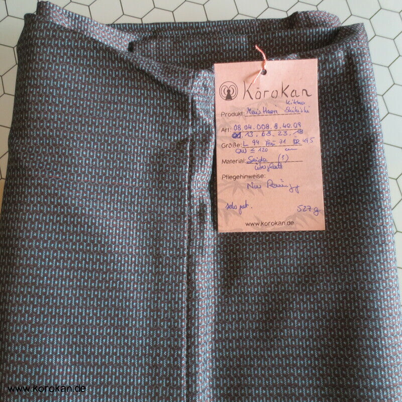 Kikko Oshima Tsumugi Seiden Haori Jacke