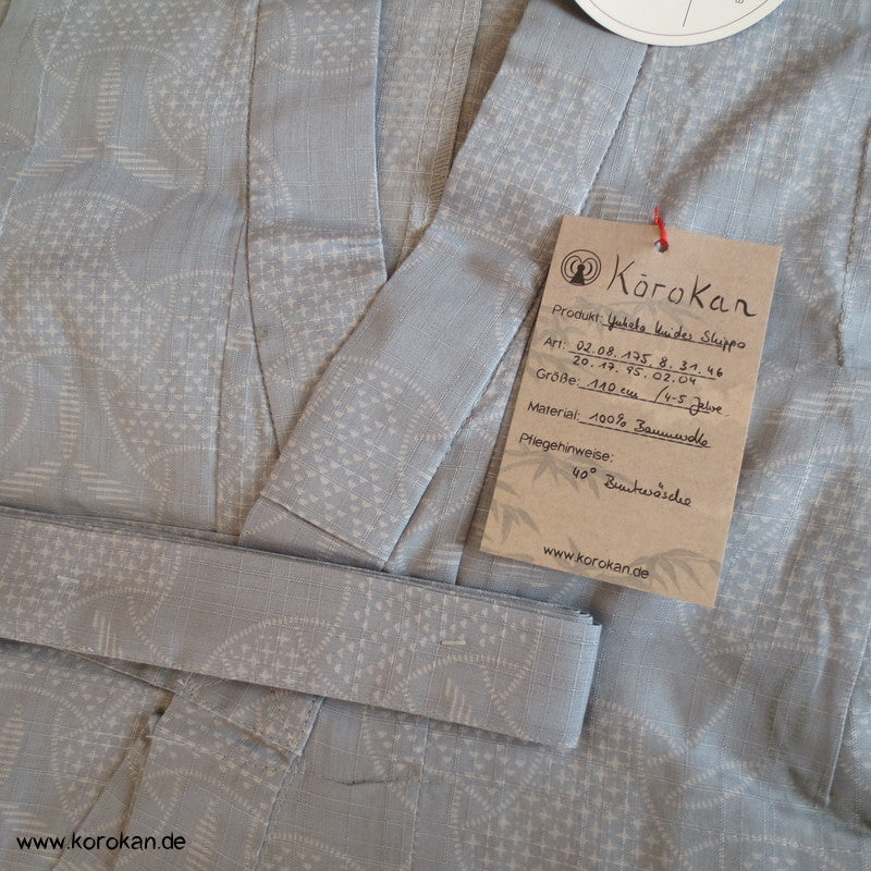 Yukata für Kinder reine Baumwolle