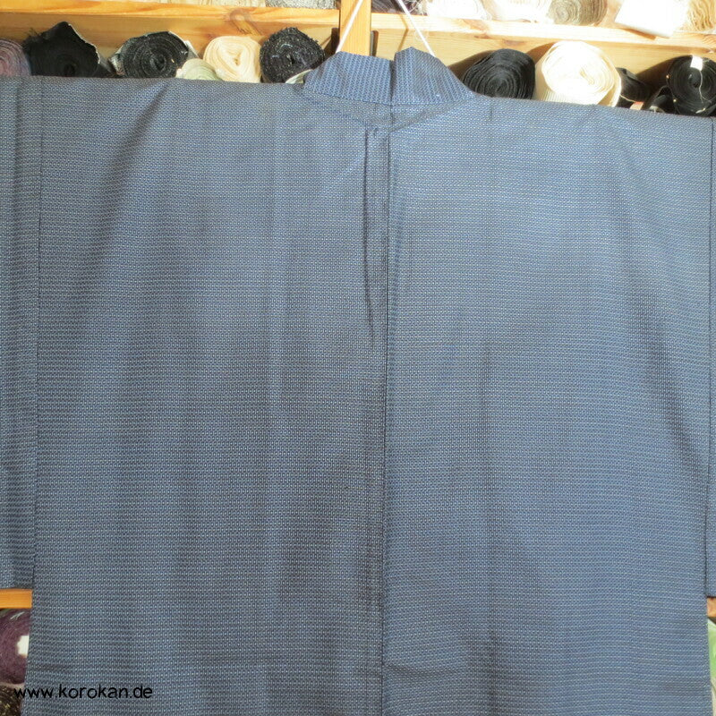 Kikko Kasuri Seiden Tsumugi Haori Jacke, Wasserrad