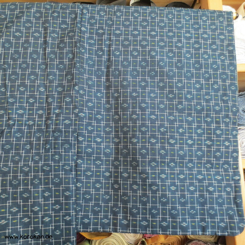 Woll Kasuri Kreuze Komon Kimono
