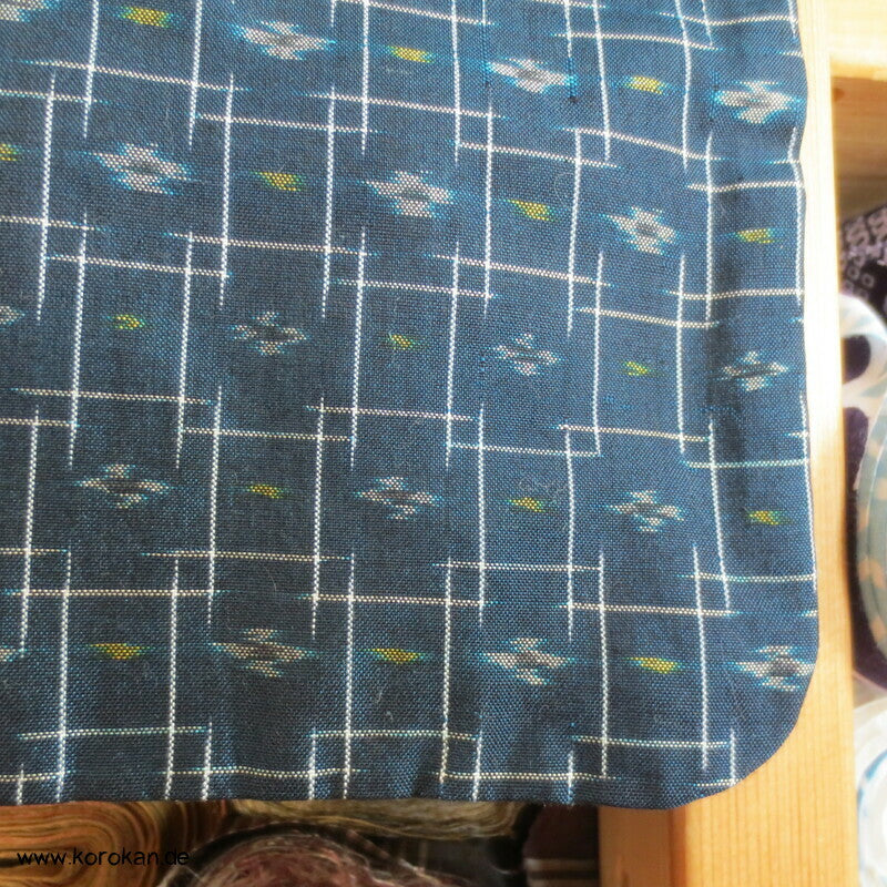 Woll Kasuri Kreuze Komon Kimono