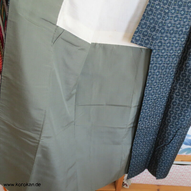 Woll Kasuri Kreuze Komon Kimono