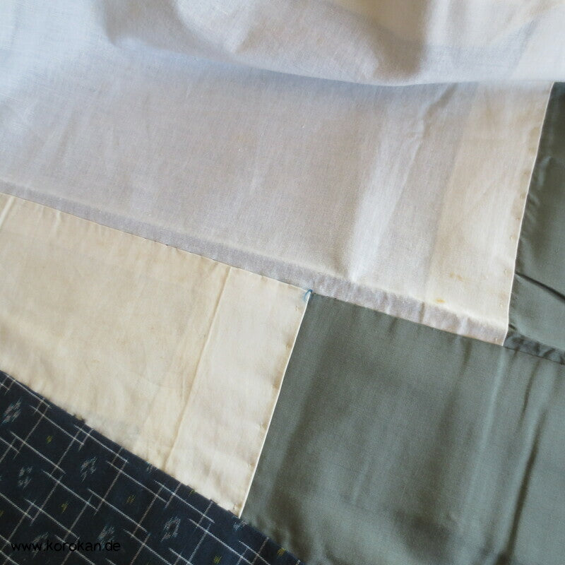 Woll Kasuri Kreuze Komon Kimono
