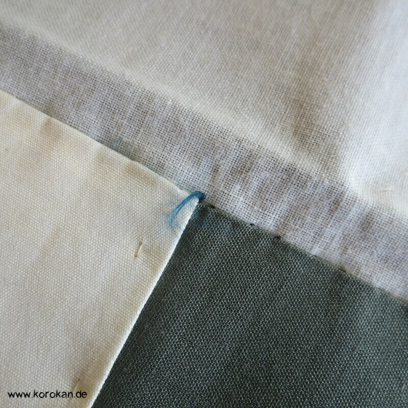 Woll Kasuri Kreuze Komon Kimono