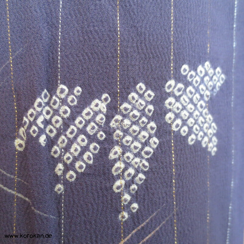 Bambusgitter, Lurexnadelstreifen Komon Kimono