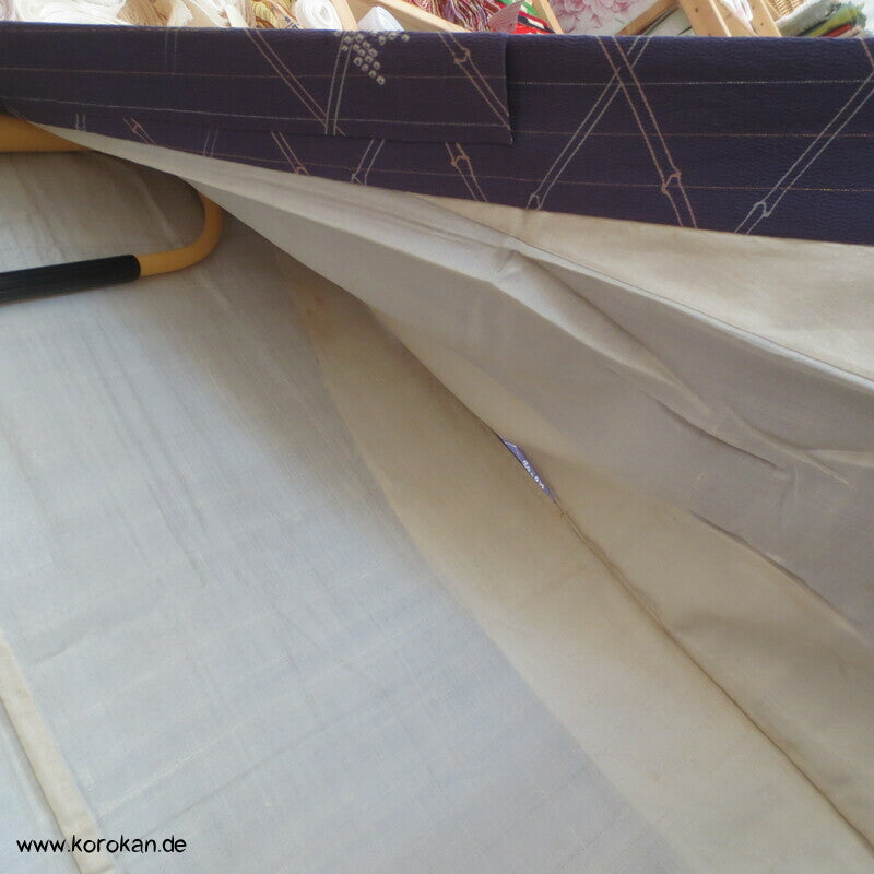 Bambusgitter, Lurexnadelstreifen Komon Kimono