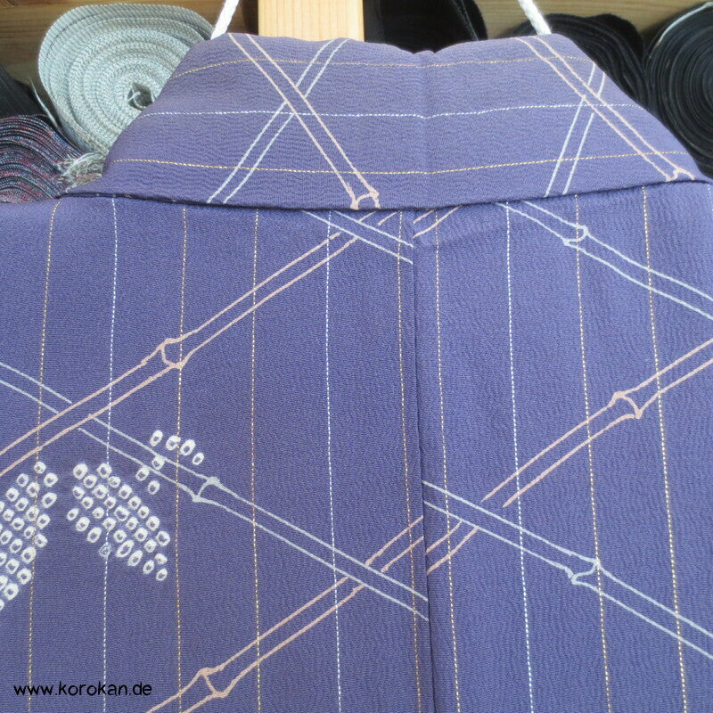 Bambusgitter, Lurexnadelstreifen Komon Kimono