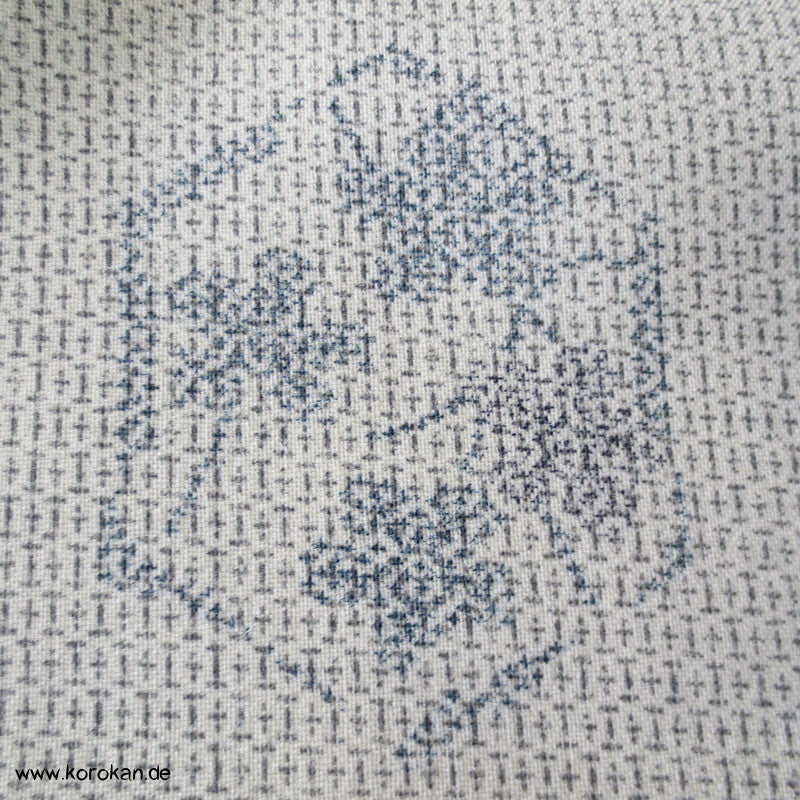 Kikko Kasuri Druck Kimono Wolle