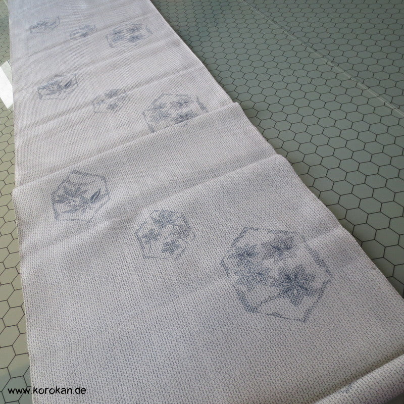 Kikko Kasuri Druck Kimono Wolle