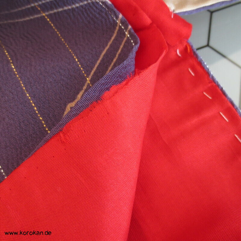 Bambusgitter, Lurexnadelstreifen Komon Kimono