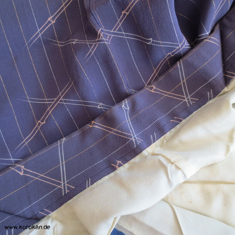 Bambusgitter, Lurexnadelstreifen Komon Kimono