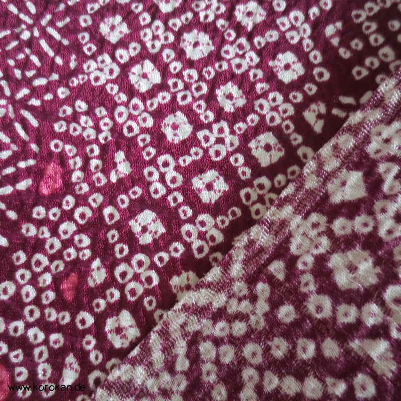 Kiribame Patchwork Shibori Imitat Stoff - Acetat mit Nylon