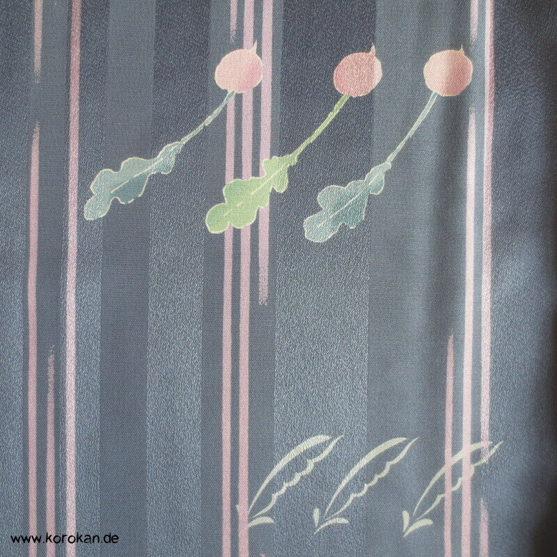 Daikon und Edamame, Streifen Komon Kimono